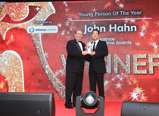 Young Person of the Year 2019 John Hahn, CEO and Co-Founder, Ocean Freight Exchange
