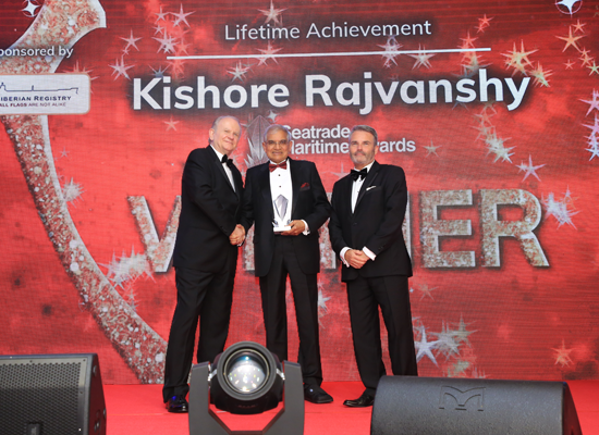 Lifetime Achievement Award Kishore Rajvanshy, Managing Director, Fleet Management Ltd