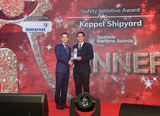 Safety Initiative Award WINNER: Keppel Shipyard Ltd